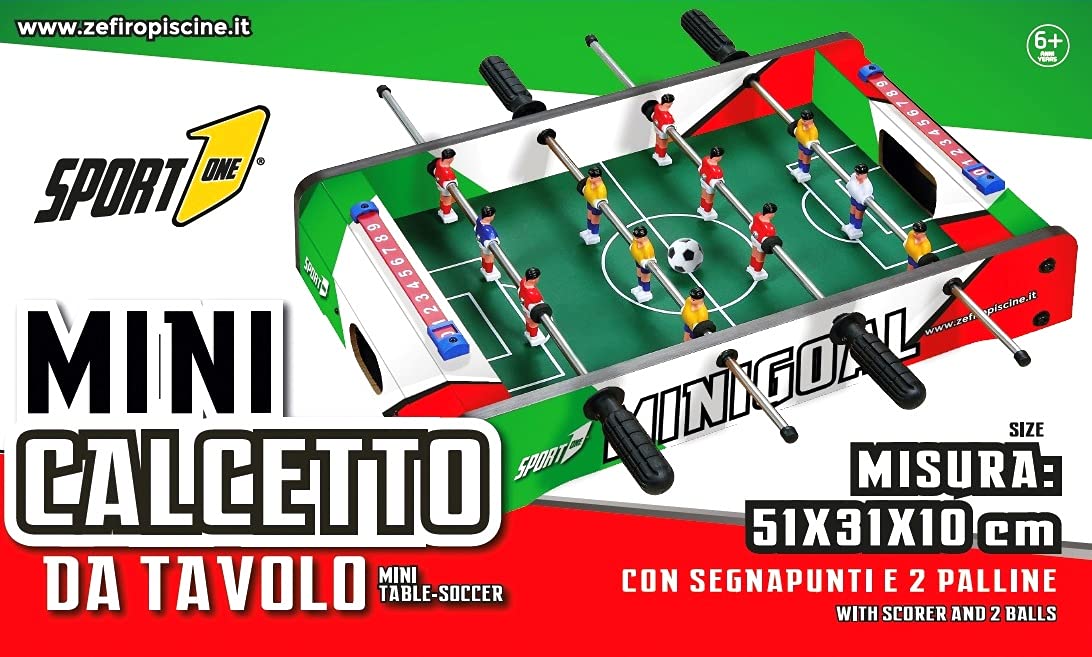 Calcetto Da Tavolo Sport1 - Balilla Mini 51x31cm Per Divertirti Con Amici E Famiglia - Foto 6