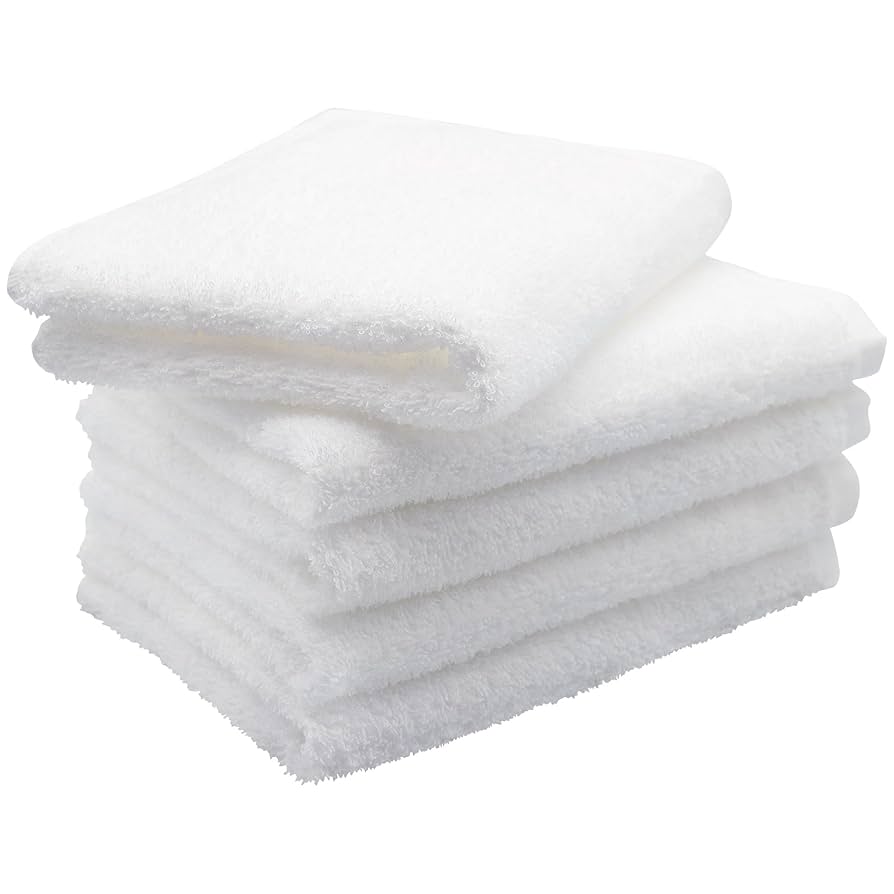 新品今治フェイスタオル白20枚セット　綿100% 日本製 今治タオル フェイスタオル 今治 綿 100% 4枚 セット ( あぜ織り