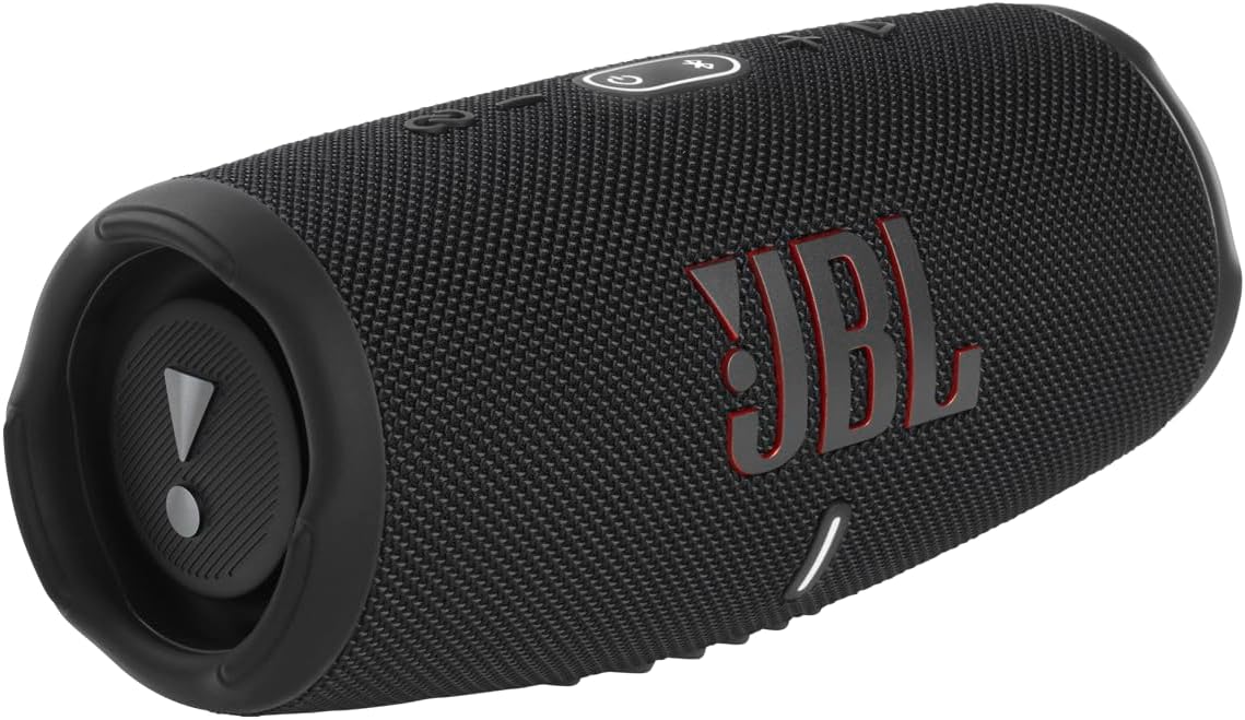 CHARGE 5 - Portable Waterproof (IP67) Bluetooth Speaker with Powerbank USB Charge out, 20 hours playtime, JBL Partyboost (Black)