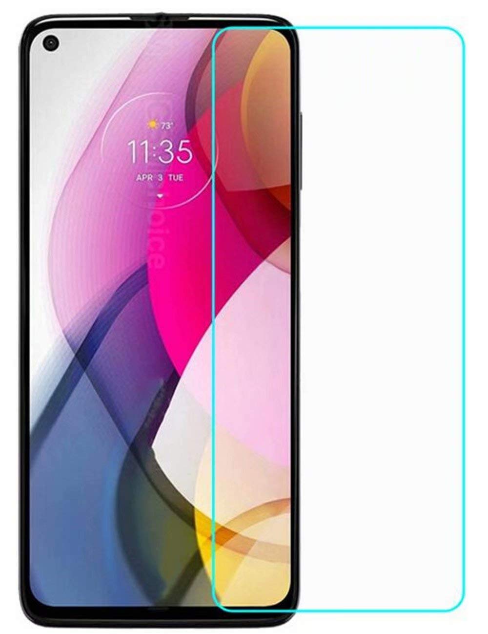 Compatible with Motorola Moto G Stylus 2021 Screen Protector Ultra Clear Screen Protector Protective Film Tempered Glass Screen Protector, Anti