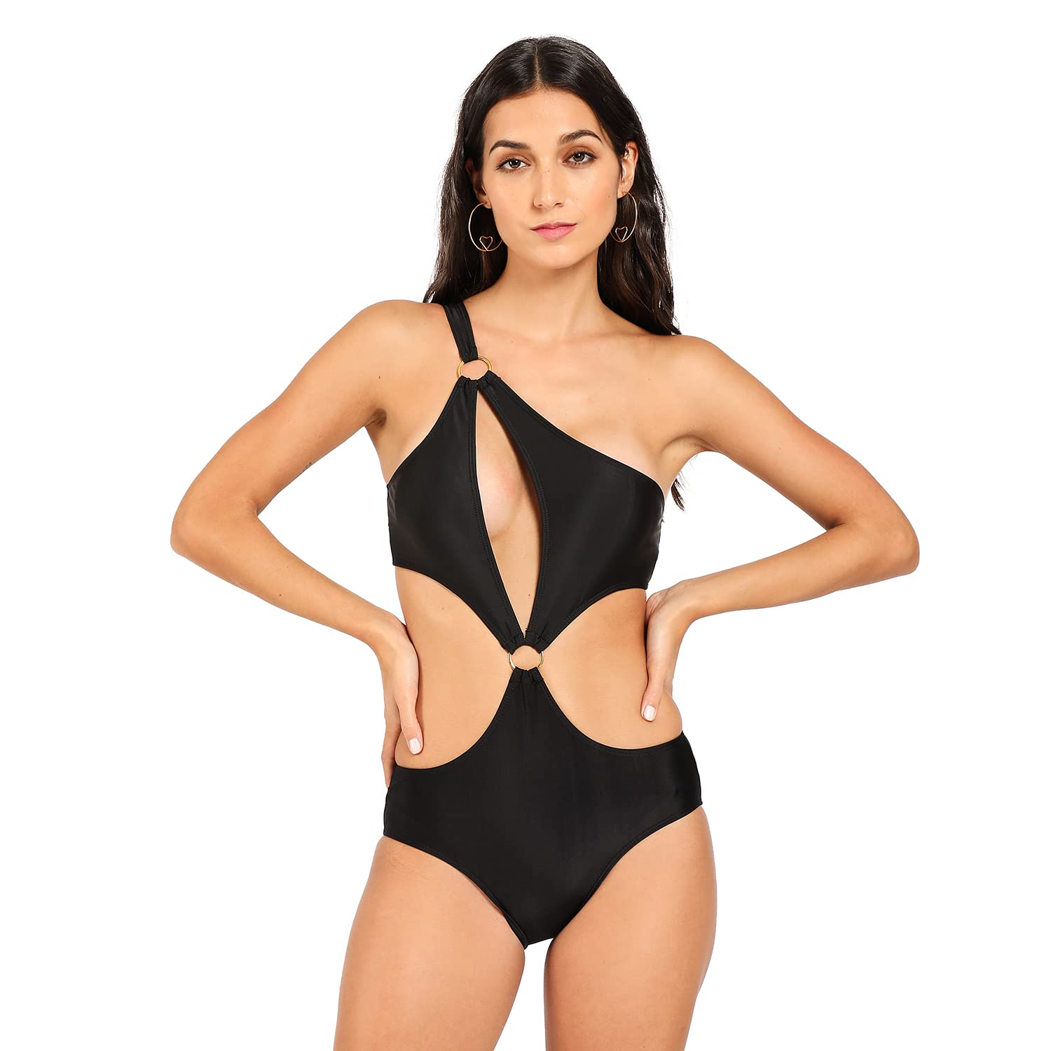 One Piece Swimsuit for Women, Beachwear, Women's Clothing, Western, Swimwear, Swimming Costume for Ladies, Bikini, Stylish, Trendy, Summer, Holiday, Pool, Beach Dress
