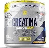 Creatina Senior Pro 180g - HmbMax® + Vitamina D + Coenzima Q-10 + Cálcio