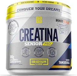 Creatina Senior Pro 180g - HmbMax® + Vitamina D + Coenzima Q-10 + Cálcio