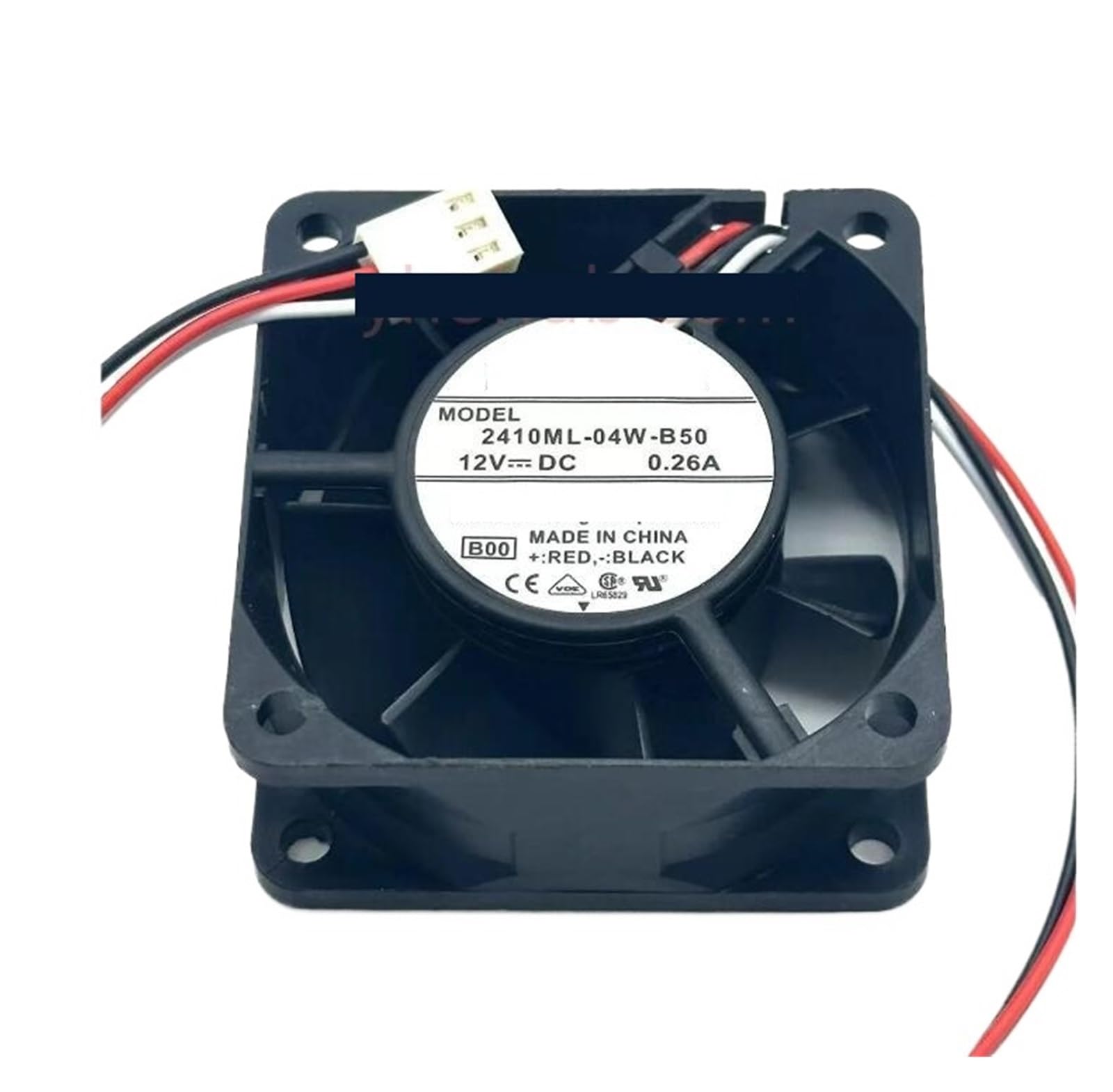 2410ML-04W-B50 B00 Server Cooling Fan DC 12V 0.26A 60x60x25mm(2-Wire)