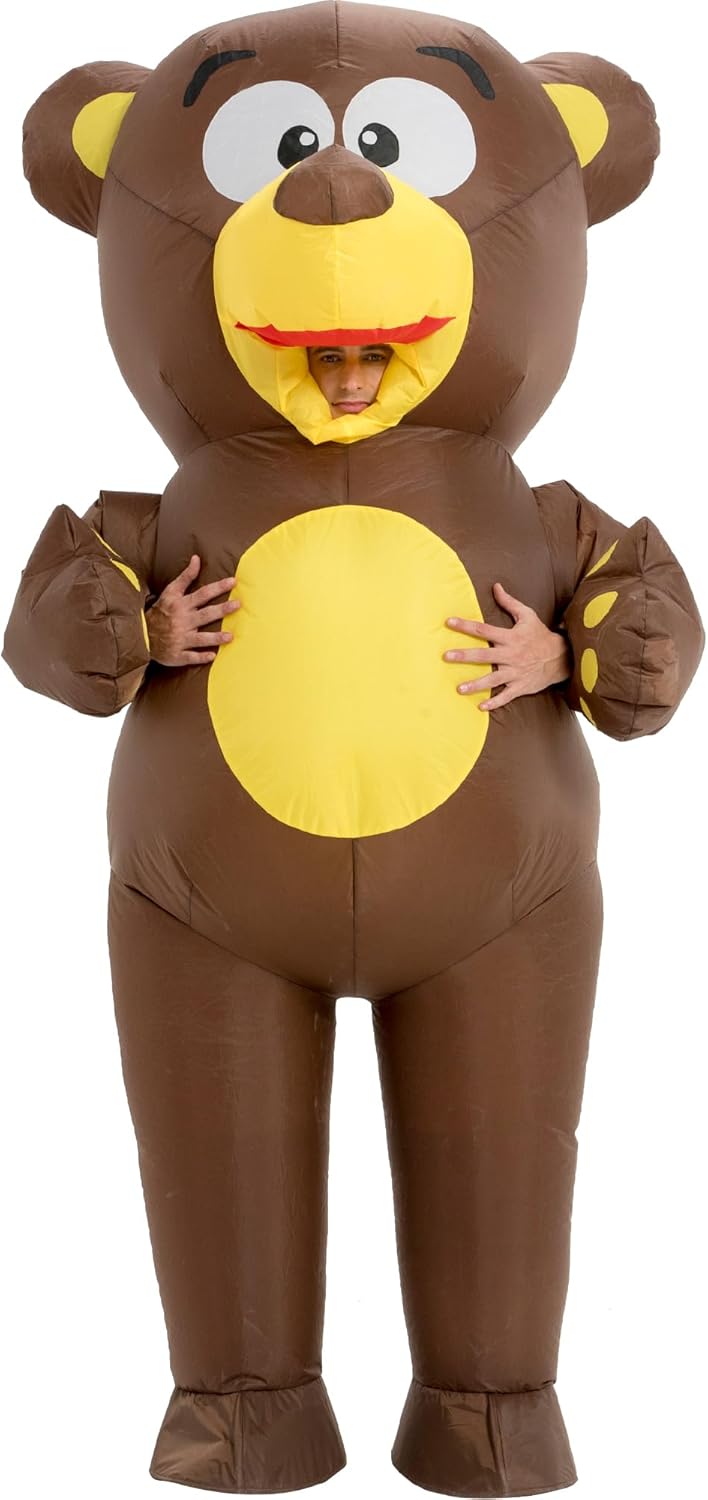 One Casa Inflatable Costume Adult,Blow Up Bear Suit,Full Body Animal Halloween Costumes for Men Women - Image 7
