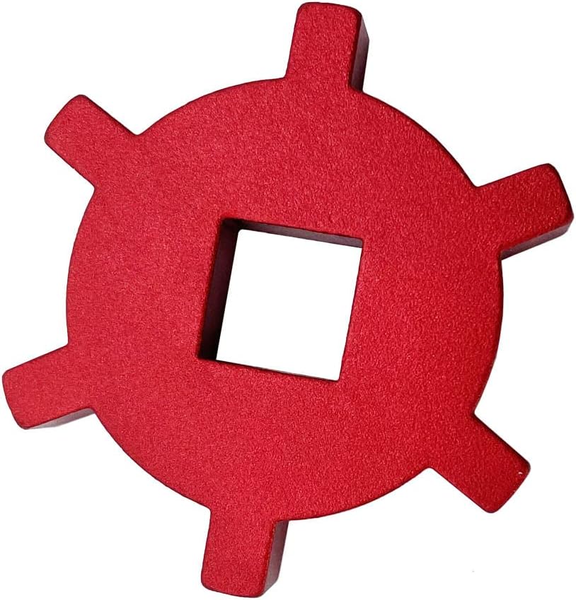 DOCA Aluminum Alloy Fuel Filter Install Removal Tool Wrench for Mercury Verado/Optimax 91-896661Mercruiser(red)