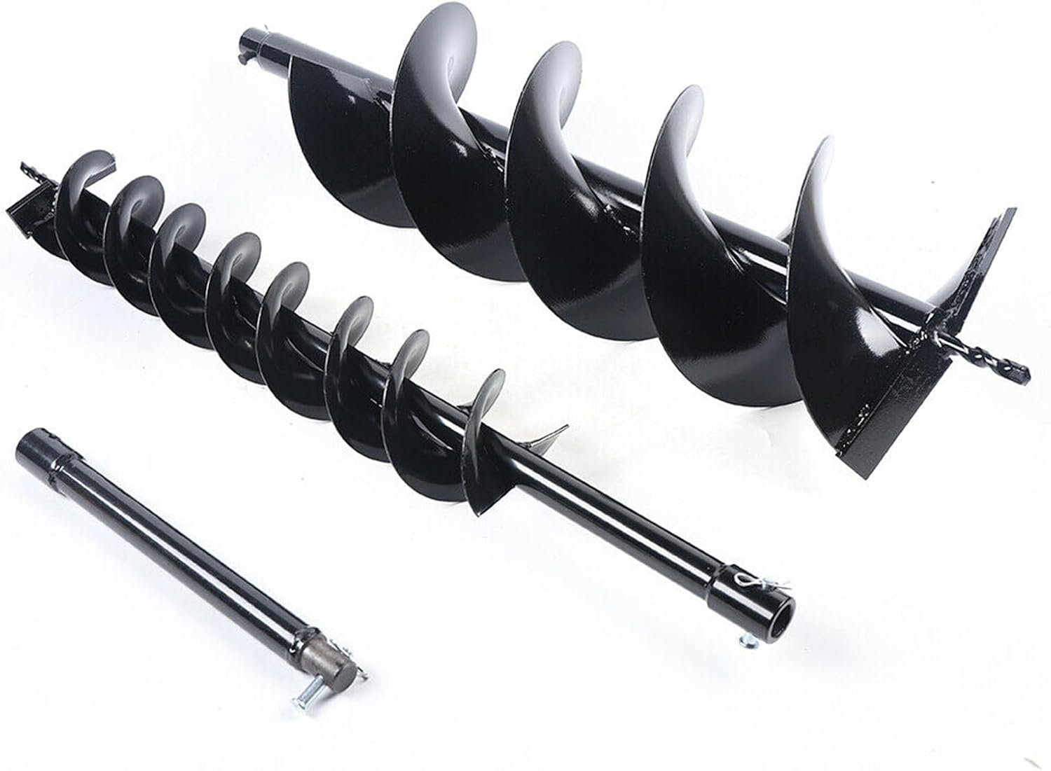 52cc 2-Stroke Post Hole Digger, Ground Drilling Machine Kit with Auger Drill Bits, Earth Auger Digging Machine, Gas Powered Post Hole Digger Set, Garden Excavator (DZ52C)