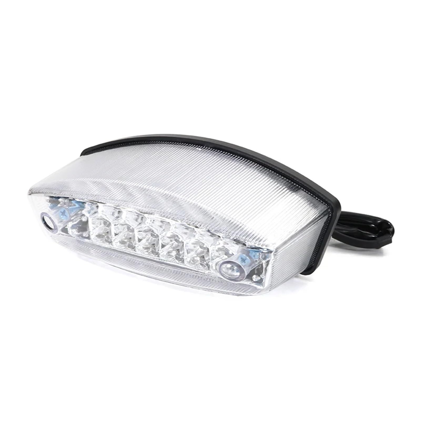 Compatible con luces traseras LED de 3 cables compatibles con Ducati Monster 400 620 695 750 800 900 S2R S4R (ahumado)