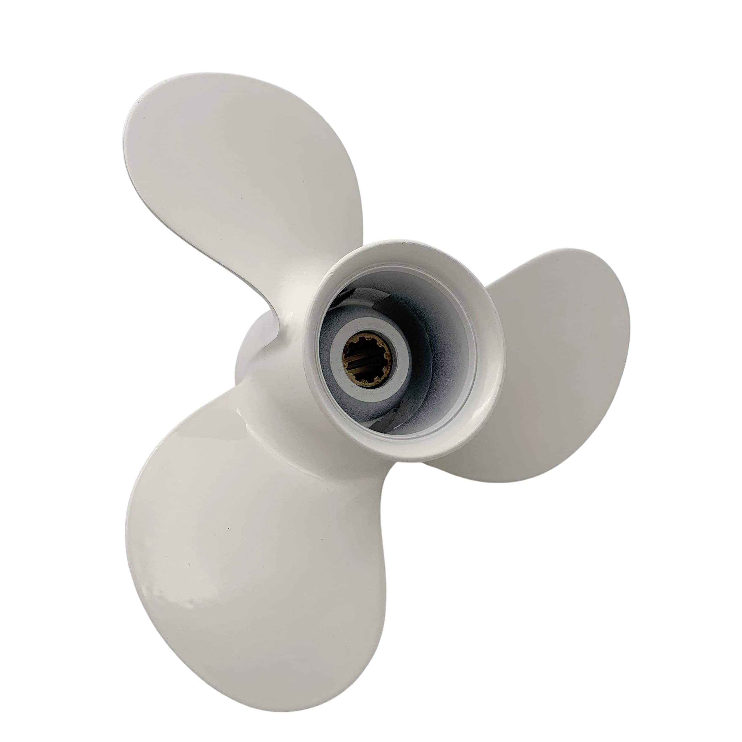 SLEIPNIR Propeller 9 7/8x10 1/2 für Yamaha Außenborder Schrauben 25-30 Pferdestärke Aluminium 10 Zähne OEM NO:664-45945-00-EL 9.9x10.5