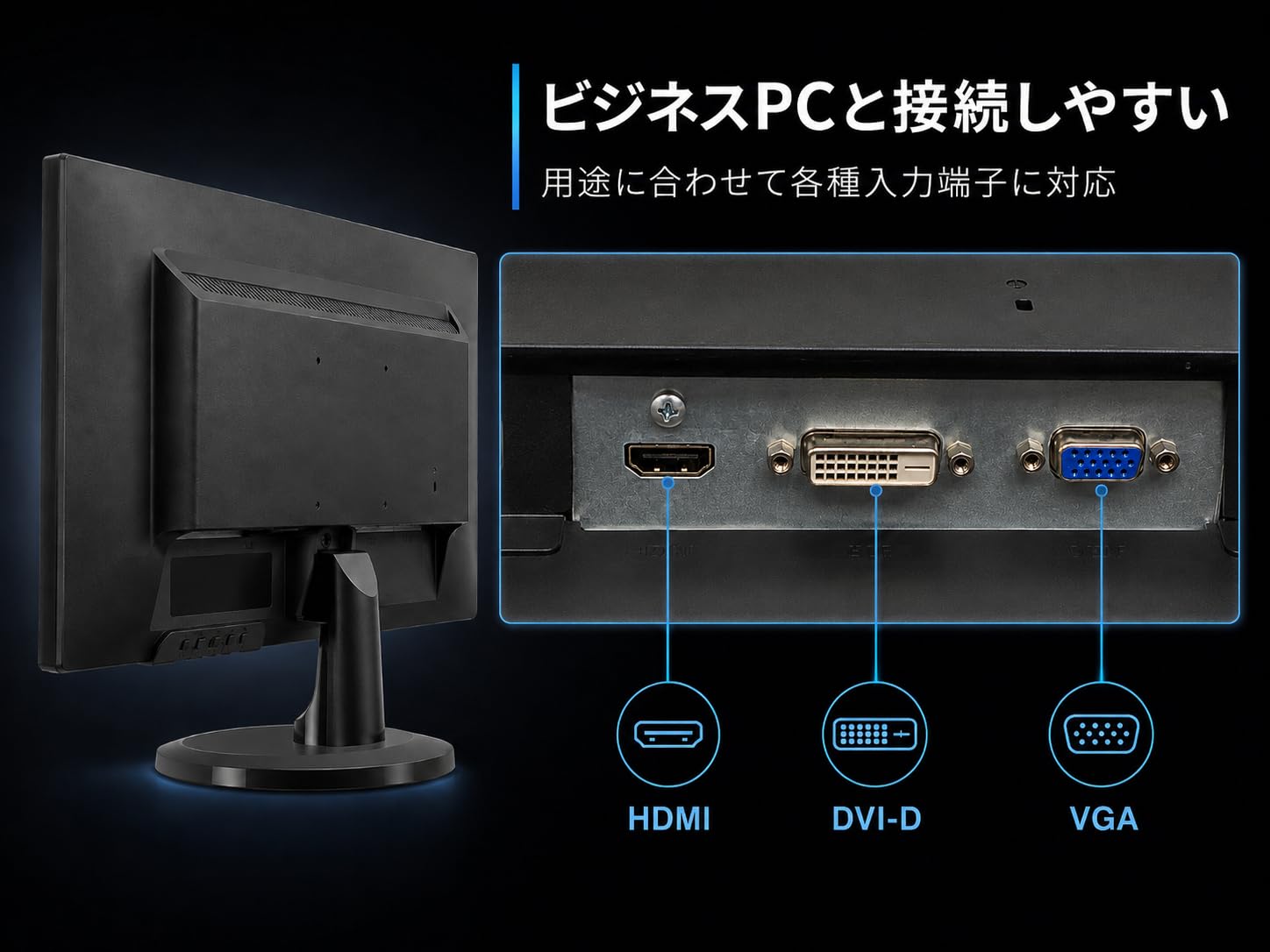Amazon.co.jp: 【整備済み品】HP N246v 23.8インチ 液晶モニター フル