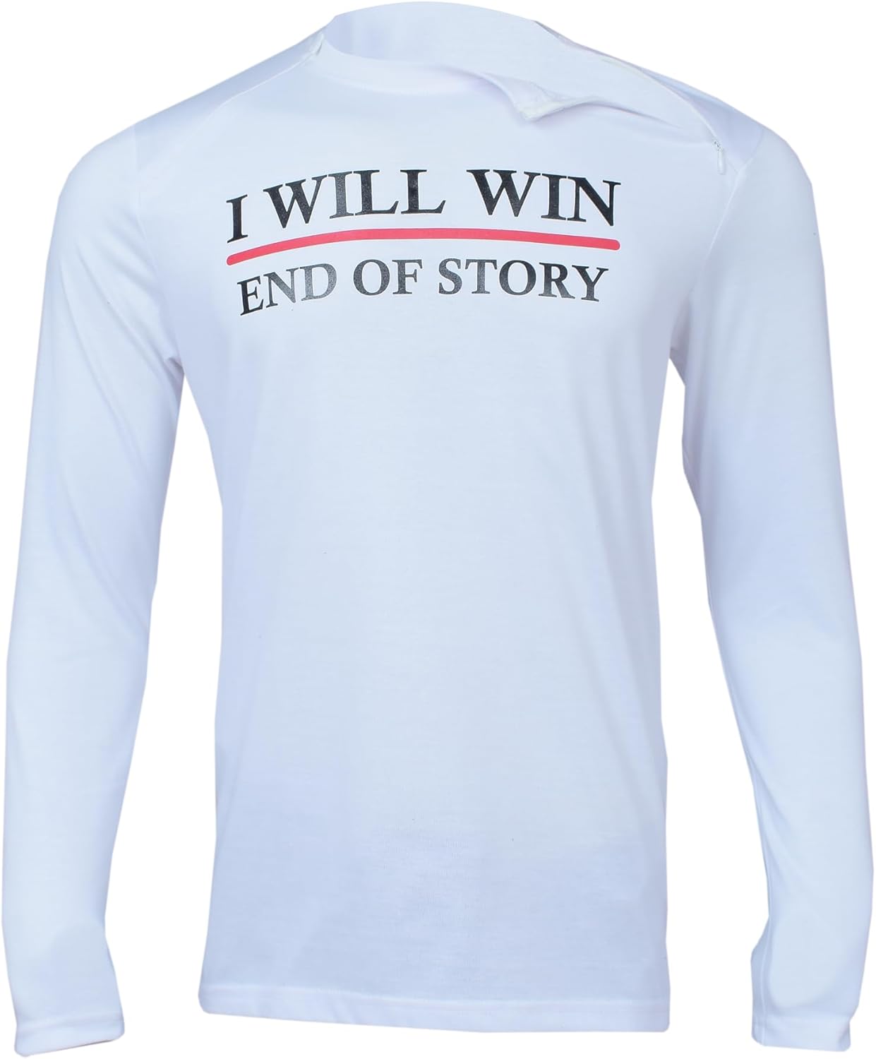 Dual Port Shirt Chemo Shirt I Will wil end of Story