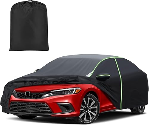 Mixsuper Liner Funda para automóvil Honda Civic 1991-2024, cubierta completa para automóvil para todo tipo de clima, cubierta impermeable para