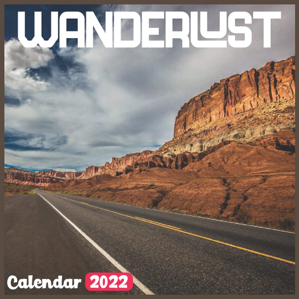 Buy Wanderlust 2022 Official Travel 2022, 18 Month Photo of Wanderlust