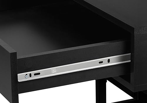 Miniatura 10 de Monarch Specialties I 7556 Escritorio para computadora, oficina en casa, laptop, cajones de almacenamiento, 48 pulgadas de largo, trabajo, metal,