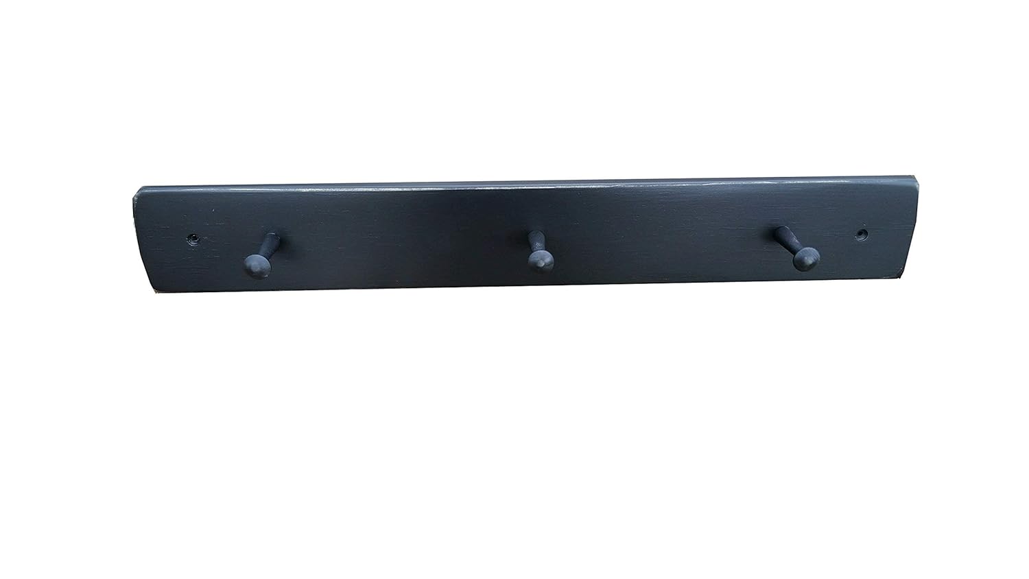 24 Inch Country Rustic Pegboard Coat Hanger Handmade Products