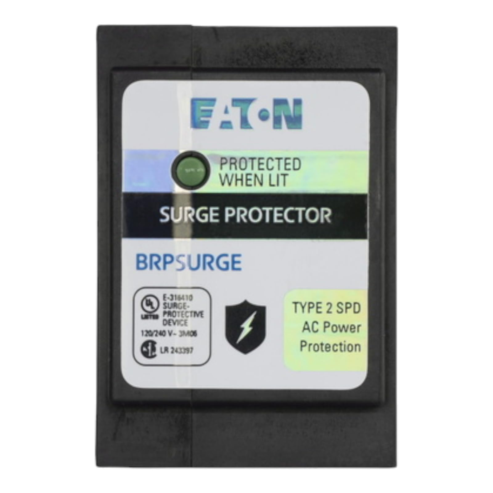 Eaton Electrical - BRPSURGE - Eaton BRPSURGE Breaker, Surge Device, 120/240V, 1-Phase, 2P, BR