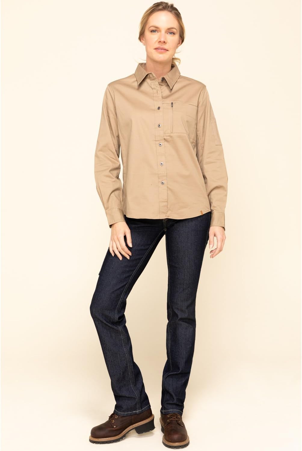 Ariat Womens WMS RBR Drstr Raven STK Strt Jean Rnse - Image 6