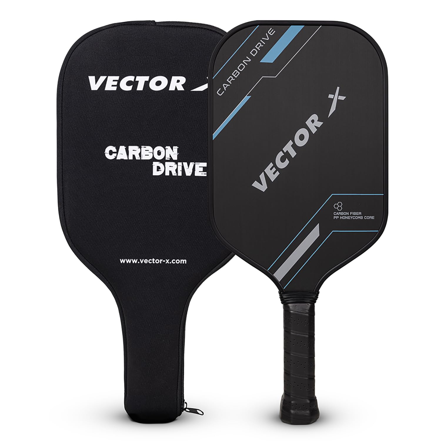 Vector X Carbon Drive Pickleball Paddle – Lightweight Carbon Fiber Face, High Control & Power, Ideal for Intermediate to Pro Players-image-31