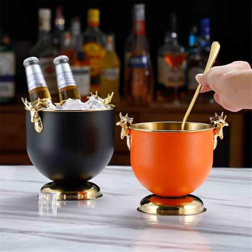 Secchiello per Ghiaccio Secchiello for pellet di ghiaccio da bar. Secchiello for ghiaccio. Secchiello for champagne. Secchiello for bevande refrigeranti. Secchiello for ghiaccio in acciaio inossidabil