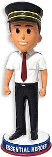 Train Conductor Train Engineer Essential Heroes Bobblehead Male Light Skin Tone