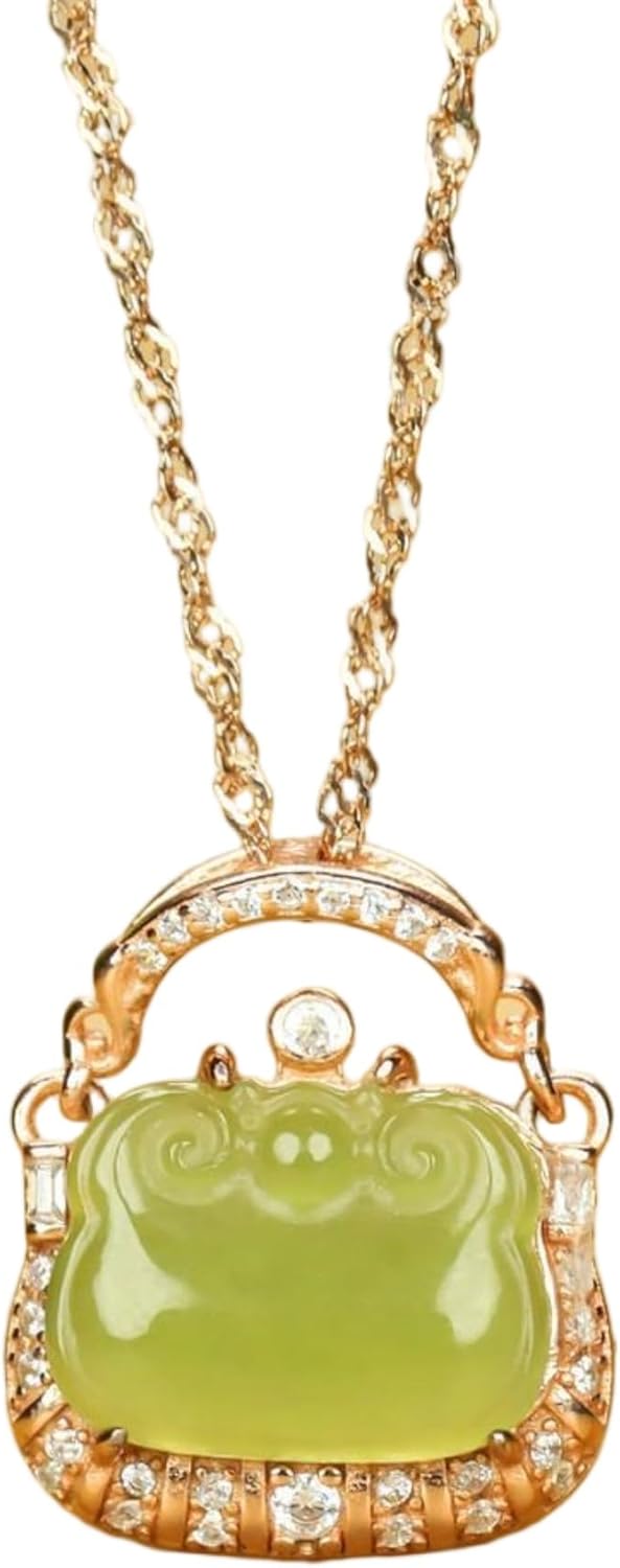 P 1902 Amulet for Success and Prosperity Bracelets,阿富汗玉钱袋福袋把玩把件国风饰品男女挂件玉雕钱袋子把玩件