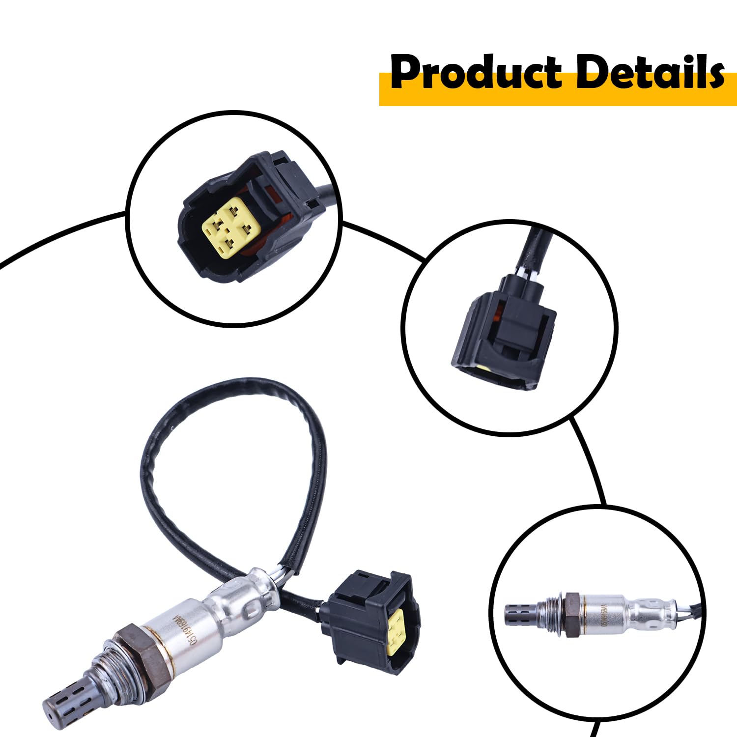 05149169AA Oxygen Sensor Compatible with Jeep Wrangler 2010-2011 3.8L V6