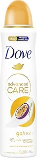 Dove Advanced Care Go Fresh Passion Fruit & Lemongrass Scent Anti-perspirant Deodorant Spray with Triple Moisturising technology aerosol for 72 hours of protection 150 ml