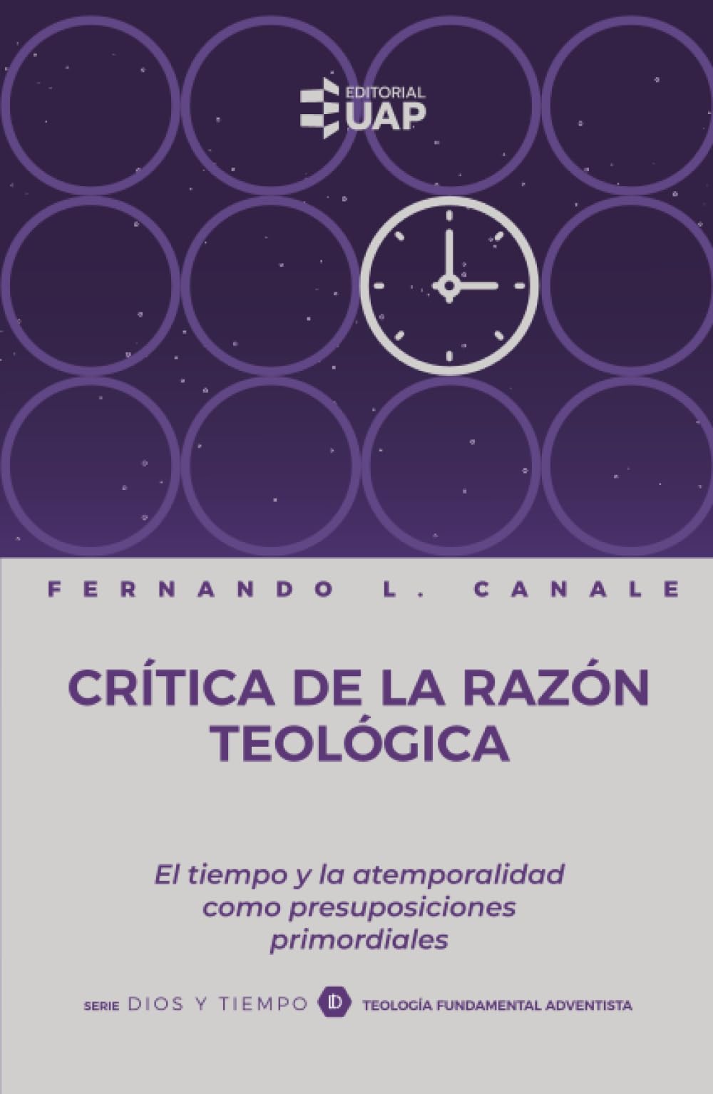 Crítica de la razón teológica: El tiempo y la atemporalidad como presuposiciones primordiales (Serie Dios y Tiempo)