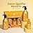 Luseta Manuka Honey Trio Hair Care Set Moisturizing Shampoo and Conditioner Set and Hair Serum Intense Hydration for Dry Hair For Ultimate Shine & Softness