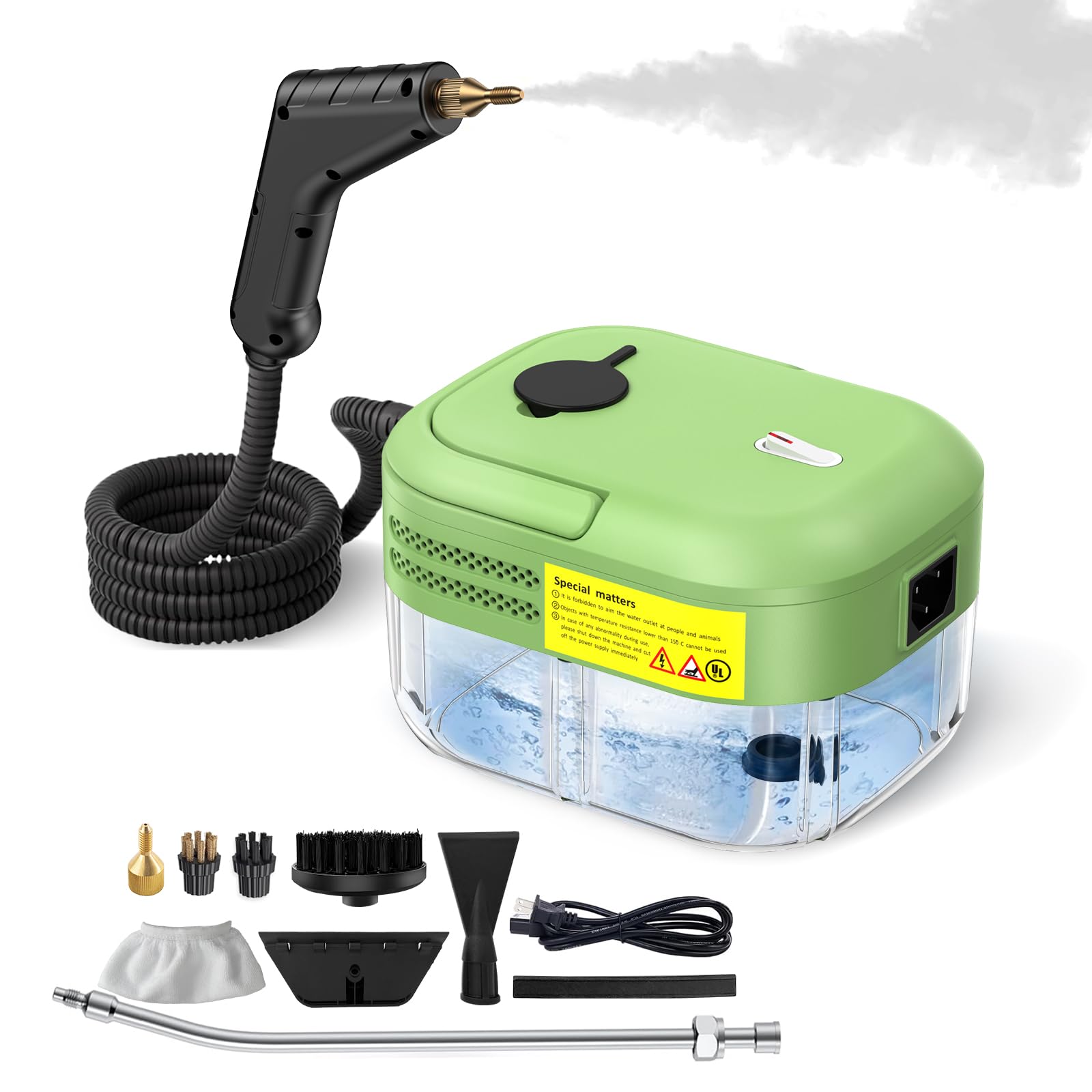 スチームアイロン 大型水タンク2L/ 2200W 強力パワー HL-802E 掃除機・クリーナー