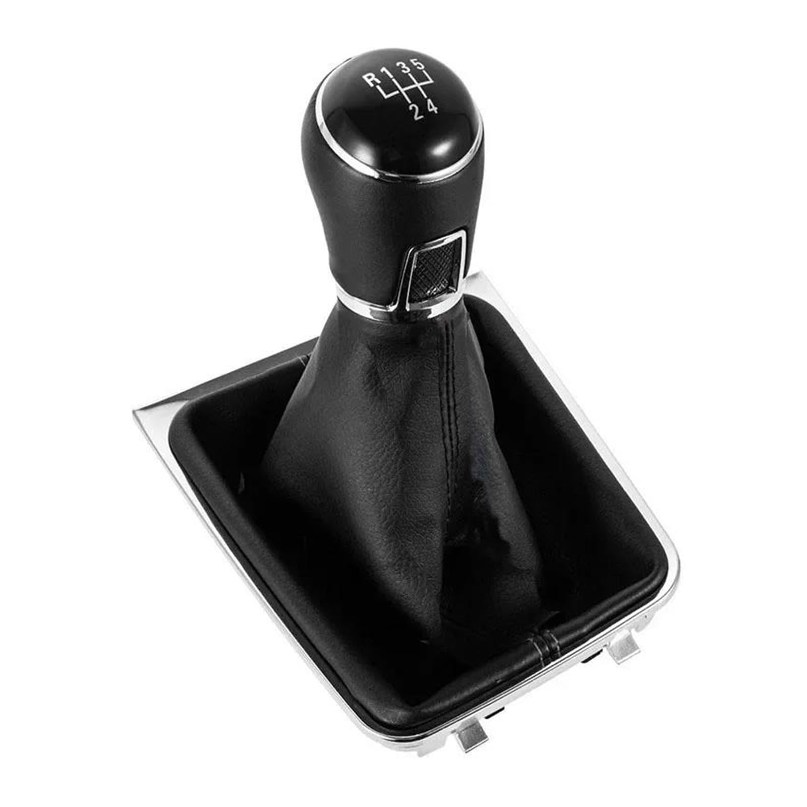 UIFCOG Gear Shifter Knob for VW for Golf MK7 for GTI for GTD R 2013-2017 LHD Car Gear Shift Knob Interior Decorate(for 5 Speed,A)
