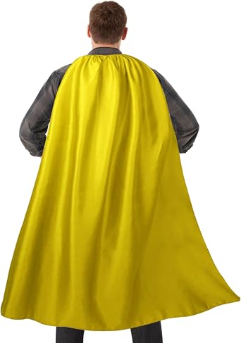 Adult Superhero Cape and Mask for Man and Woman - Halloween Vampire Capes Superhero Party Cape