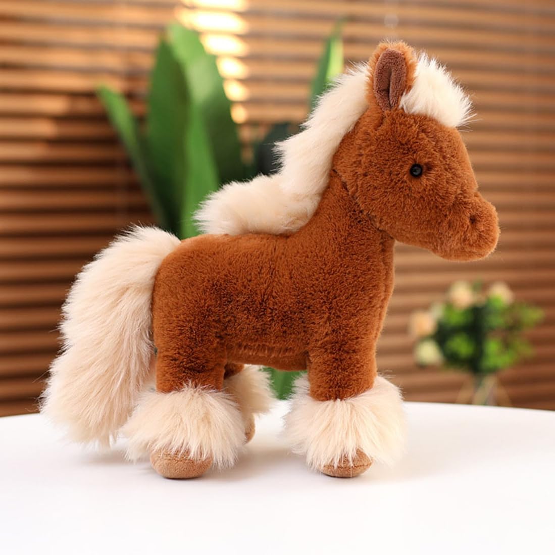 Amazon.co.jp: ぬいぐるみ 抱き枕 ウマ 馬 リアル ふわふわ おもちゃ