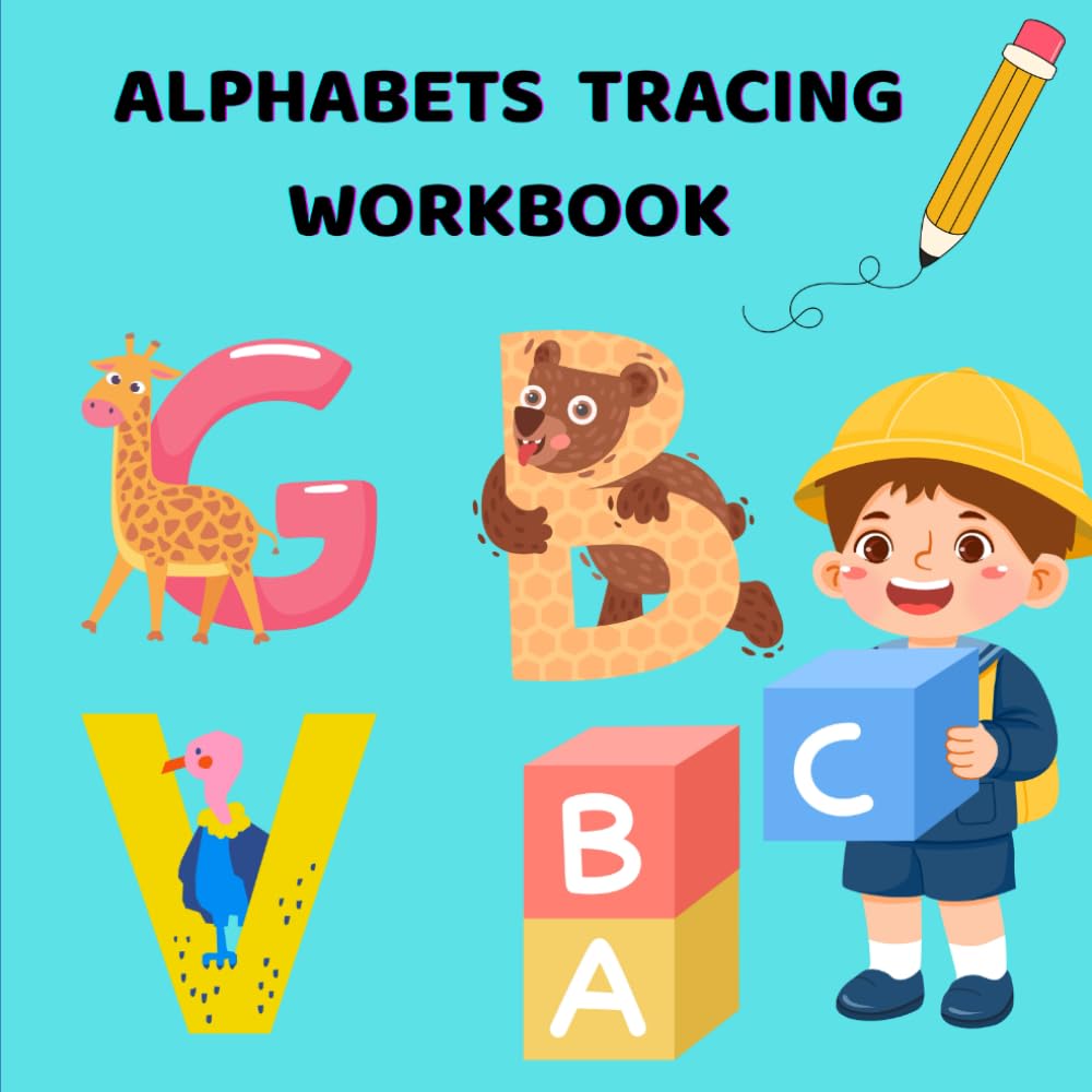 Alphabet tracing & colouring workbook: Trace, Color & Learn Letters A–Z | Early Writing Practice for Preschool and Kindergarten