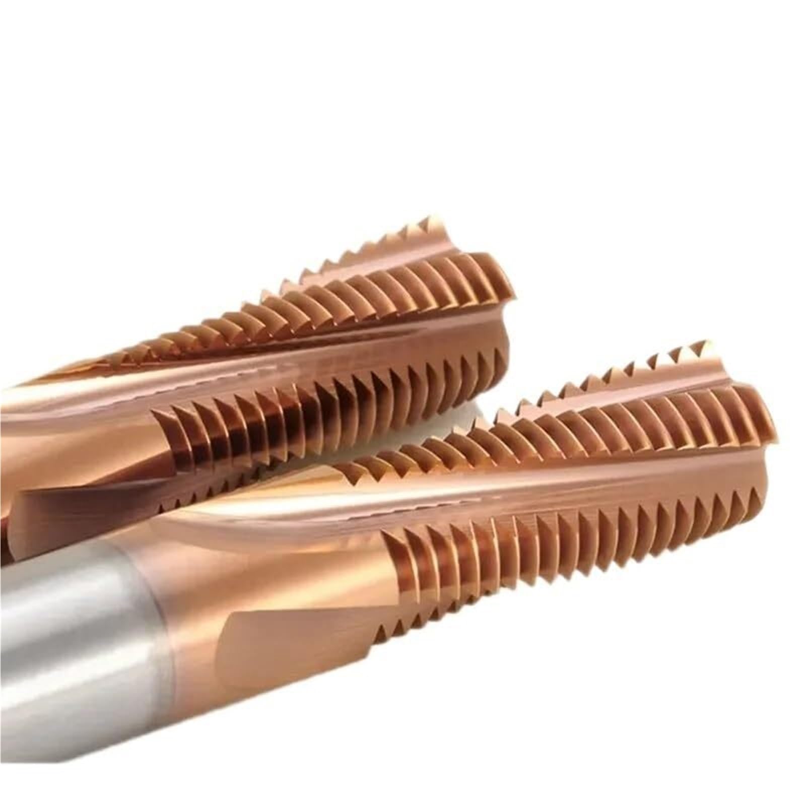 Tornio, Tornio, Fresa Per Filettare A Dente Pieno In Metallo Duro Rivestito In Alluminio, per la lavorazione CNC fai-da-te della pietra de(4-40-UNC-2D)