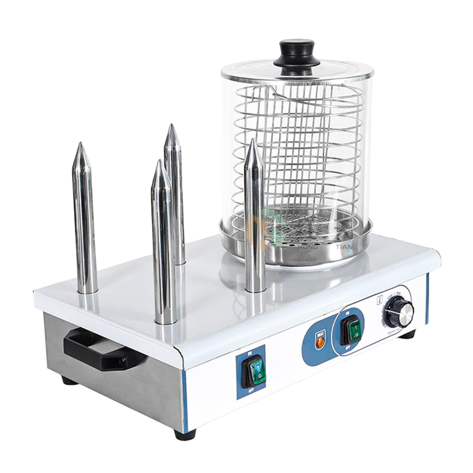 TBLOTYD Electric Contact Grills with 50-200? Temperature, Food Steamers for Breakfast Shop, Restaurants, Food Trucks, Parties
