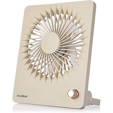 Amazon 一流デザイン性 見た事のない美しさ Usb扇風機 最強モデル 折りたたみ式 超静音 大風量 卓上扇風機 超薄５枚羽根 携帯扇風機 手持ち パワフル送風 長時間連続使用 ミニ扇風機 Avolker 卓上扇風機 通販