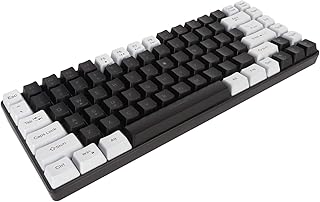 80% Mechanical Gaming Keyboard, 84 Keys Hot Swappable Wired Mechanical Keyboard, RGB Backlit Ultra Compact Keyboard for Desktop, Computer, PC (Black)