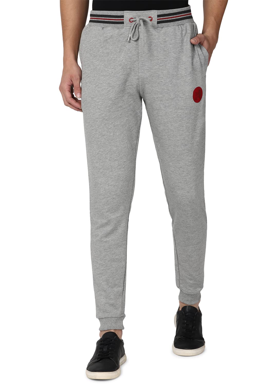 Van Heusen AcademyMen's Regular Fit Poly Cotton Track Pants