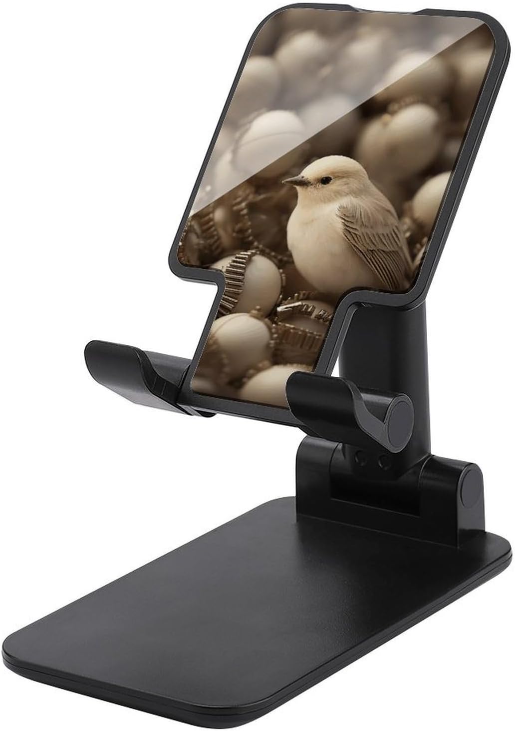 A White Bird Foldable Phone Stand for Desk Taller Stand