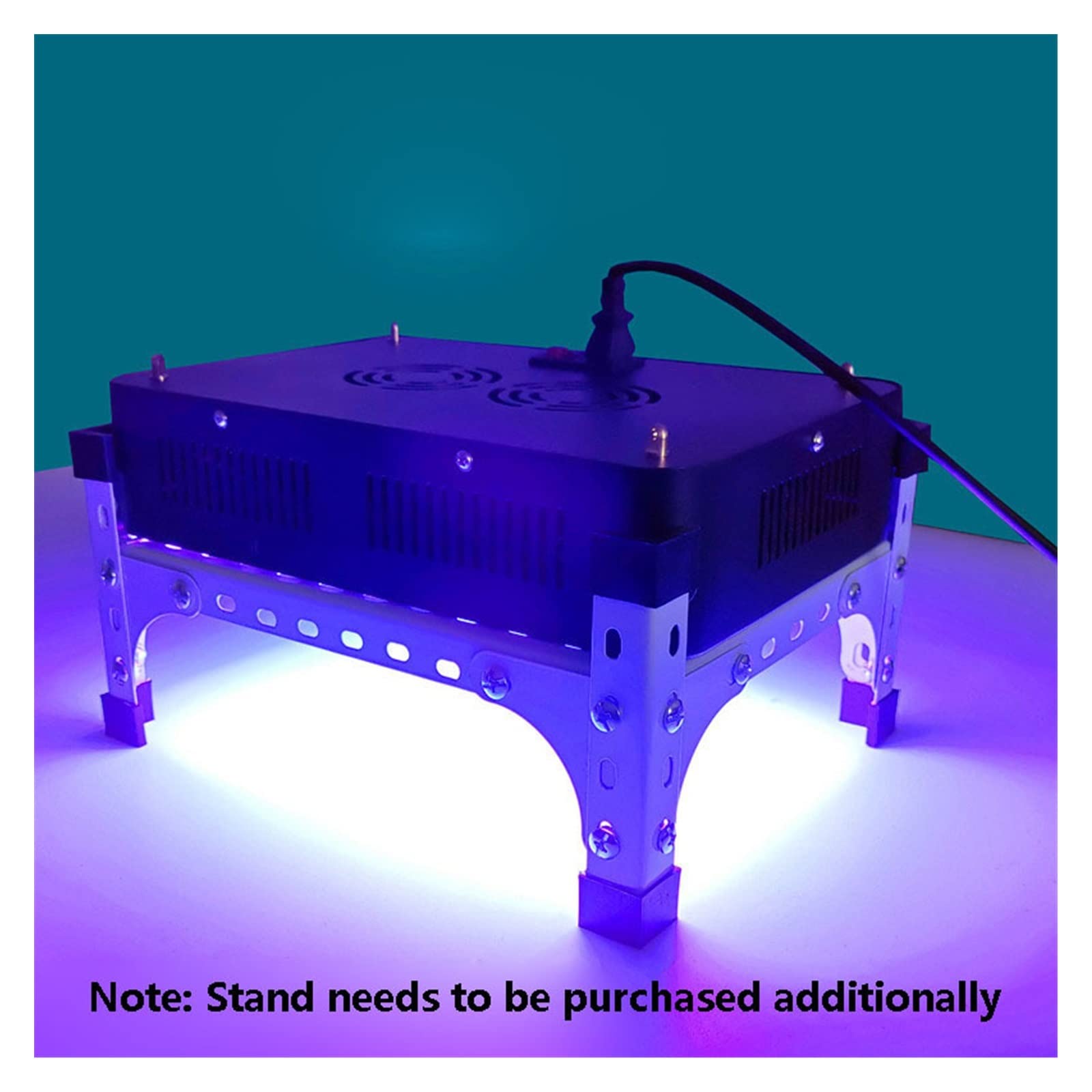 UV-Lampe, 4000W 395nm 405nm Led UV-Gel-Härtungslampe UV-Licht Öldruckmaschine Tinte Farbe Siebdruck 3D-Drucker Harzhärtung(395nm)