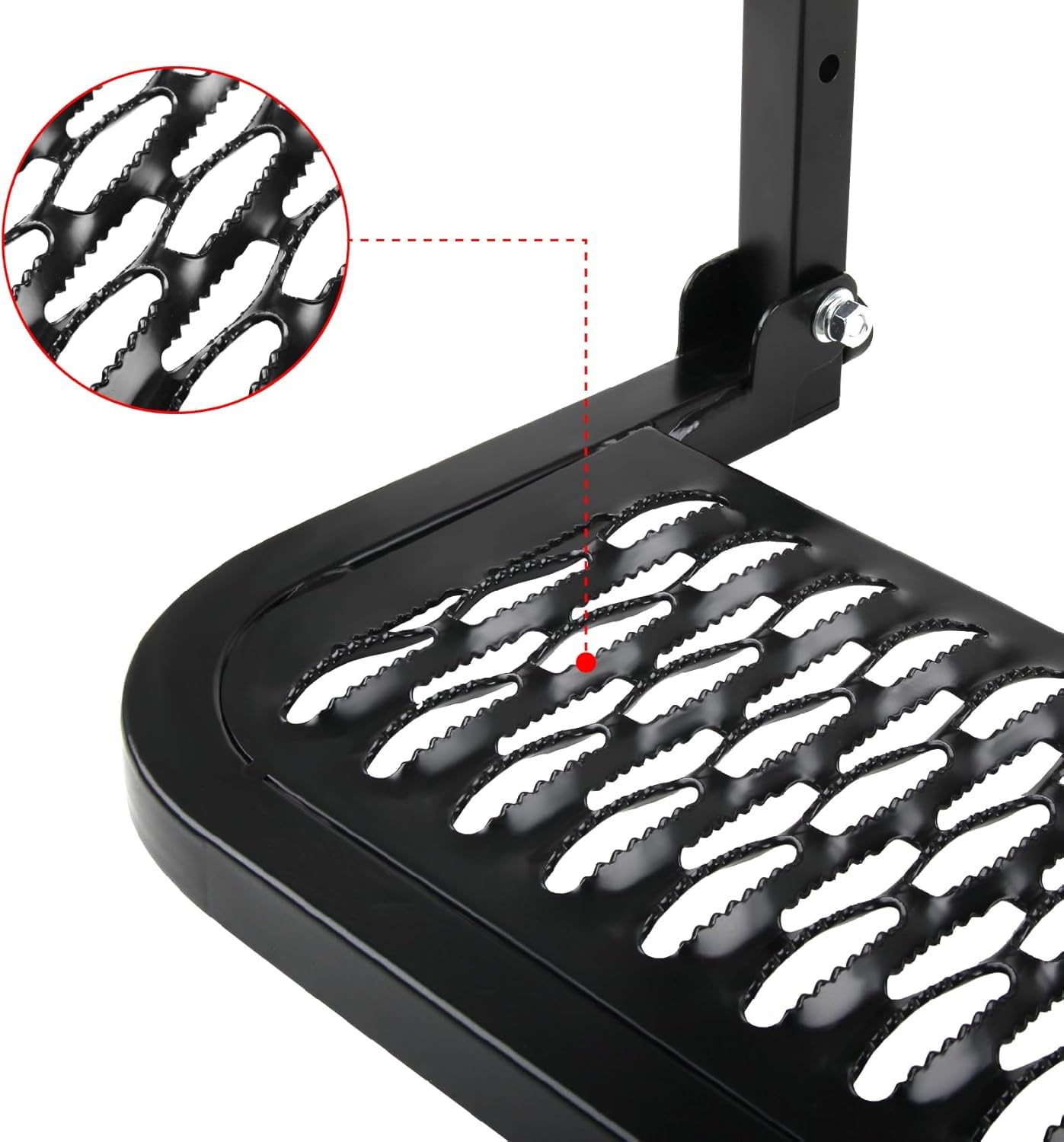 Livello pneumatico antiscivolo pieghevole per camion, SUV e camper, montaggio pneumatici regolabile, resistente, adatto per la maggior parte dei pneumatici da 22,9 cm a 33 cm, fino a 150 kg