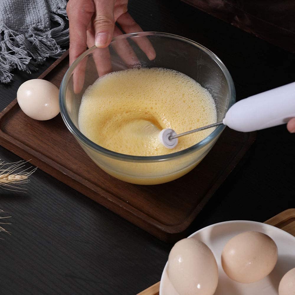 Batidor de Huevos, batidor eléctrico para el hogar, Varilla batidora, Clara de Huevo cremosa para Hornear, Mini batidor Manual inalámbrico