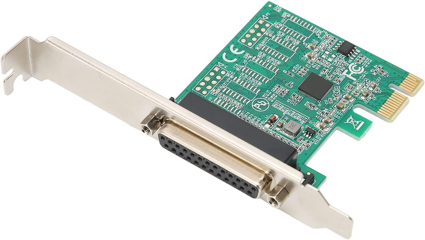 PCIe Parallel Port Expansion Card, PCI Express 1X to DB25 Adapter Card