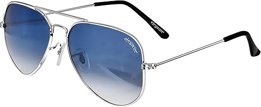 ELEGANTE Classic HD Polarized Aviator Sunglasses for Men & Women, 100% UV Protected, Lightweight Copper Frame