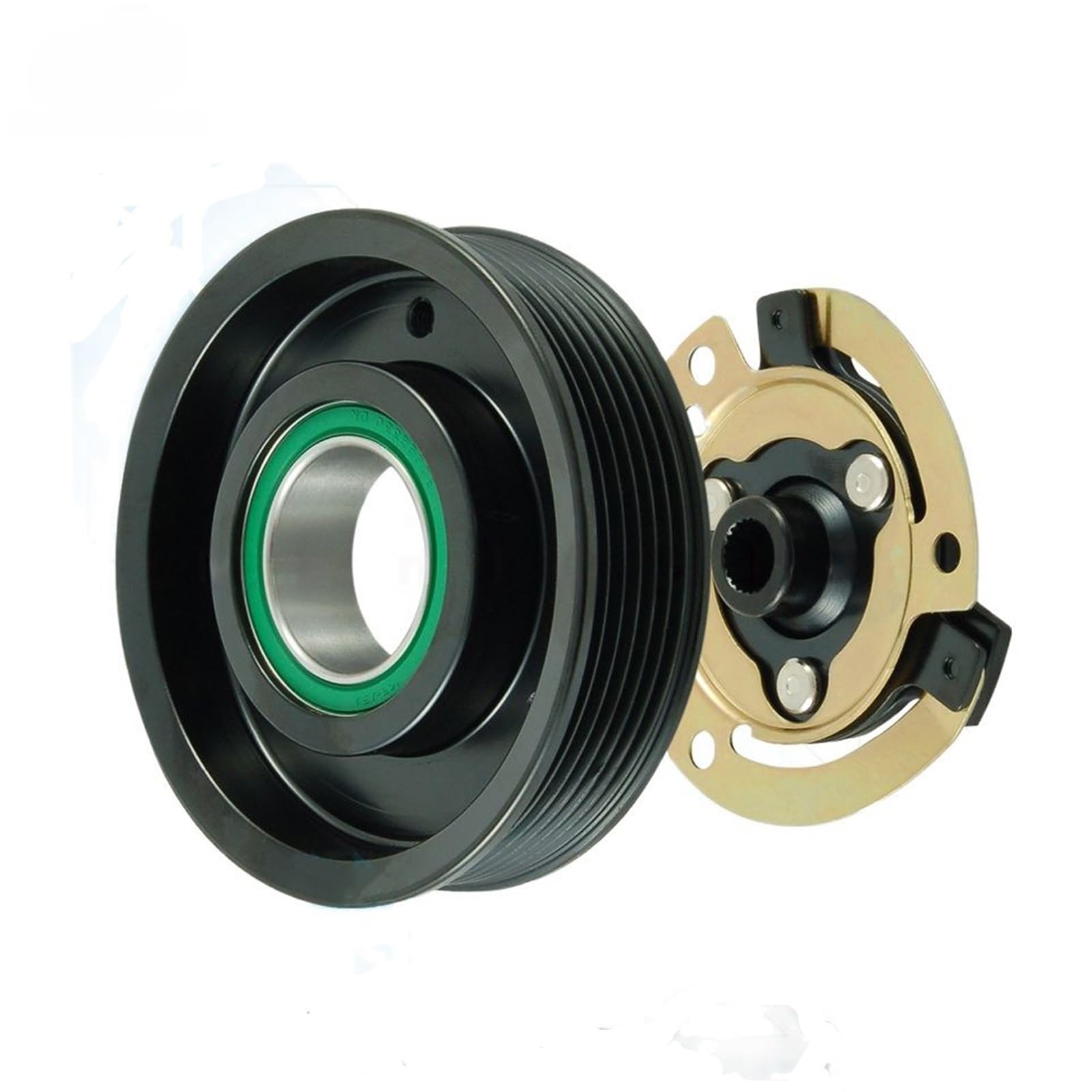 Poulie d'embrayage de compresseur de climatisation A/C, Convient pour Opel et Vauxhall ASTRA J MERIVA B 1.7 CDTI 13250606 1618047 A/C poulie clim voiture