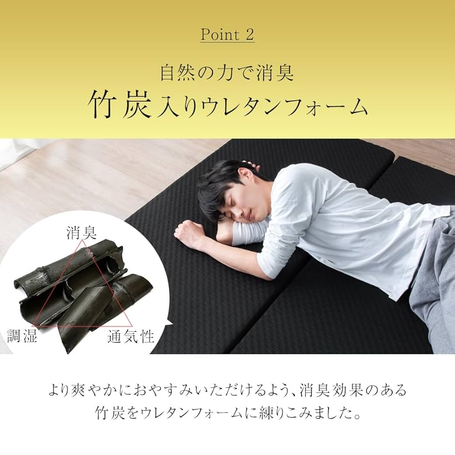 タンスのゲン マットレス シングル エアロファイン ３つ折り 高反発 タンスのゲン マットレス シングル 三つ折り 純高反発