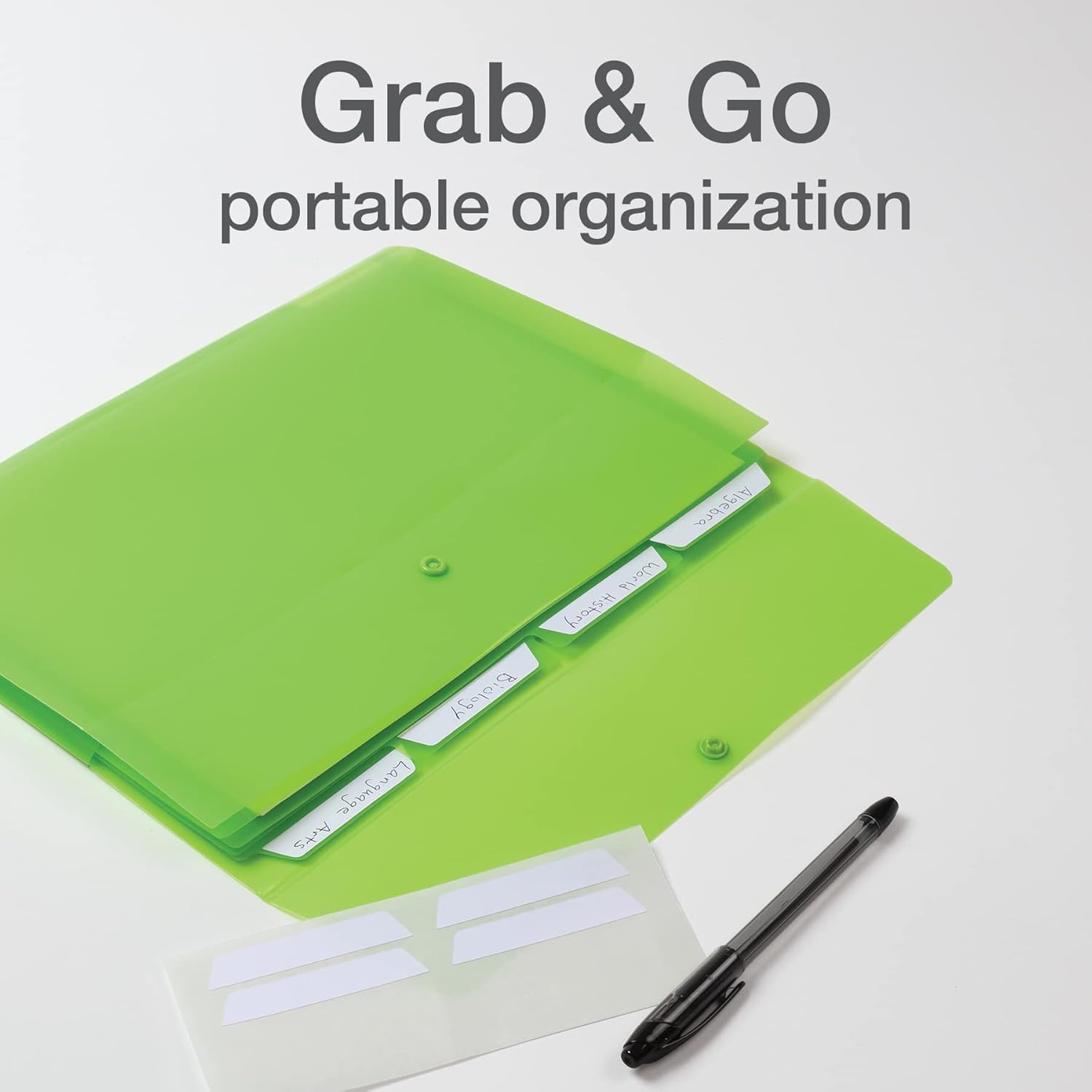 Amazon.com : Oxford Plastic Expanding Files, 8 Pack of 5 Pocket
