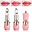 LZYLLS 2 Pack Crystal Jelly Flower Lipstick,Magic Temperature Color Change Lip Gloss Lip Stick PH Clear Magic Lipstick Long Lasting Nutritious Moisturizing Lip BalmSet C