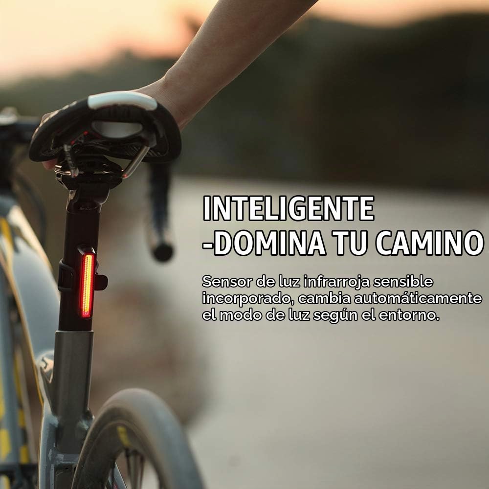 OLIGHT RN400+SEEMEE30C Luces Bicicleta Delantera y Trasera LED Recargable | Juego de Linterna Delantero y Luce Trasera para Bicicleta, 400 Lúmenes, 5 Modos para Iluminación, para Camping y Ciclismo
